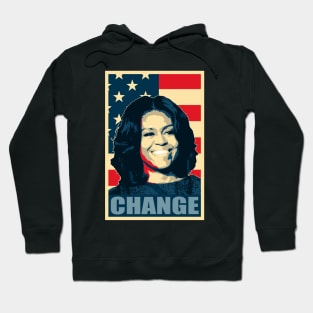 Michelle Obama Change Hoodie